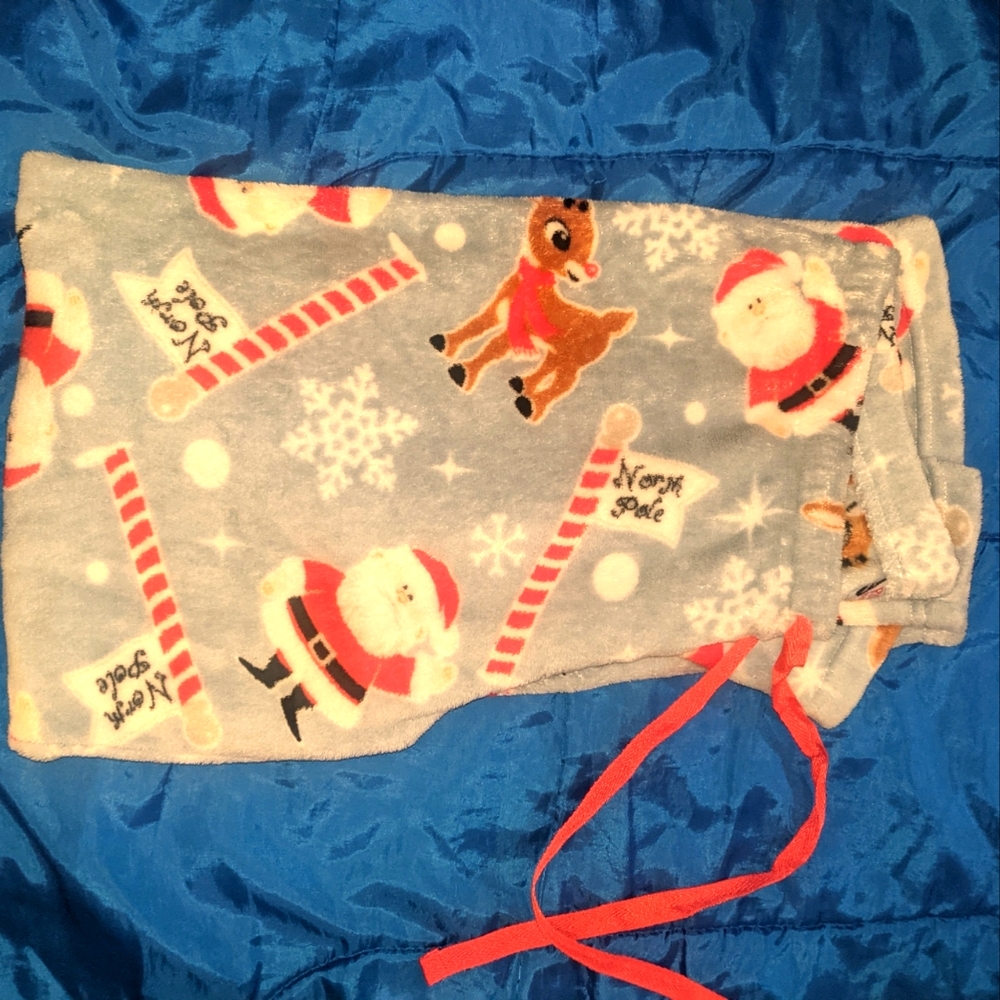 Rudolph The Red Nosed Reindeer Nostalgic Pajama Pants